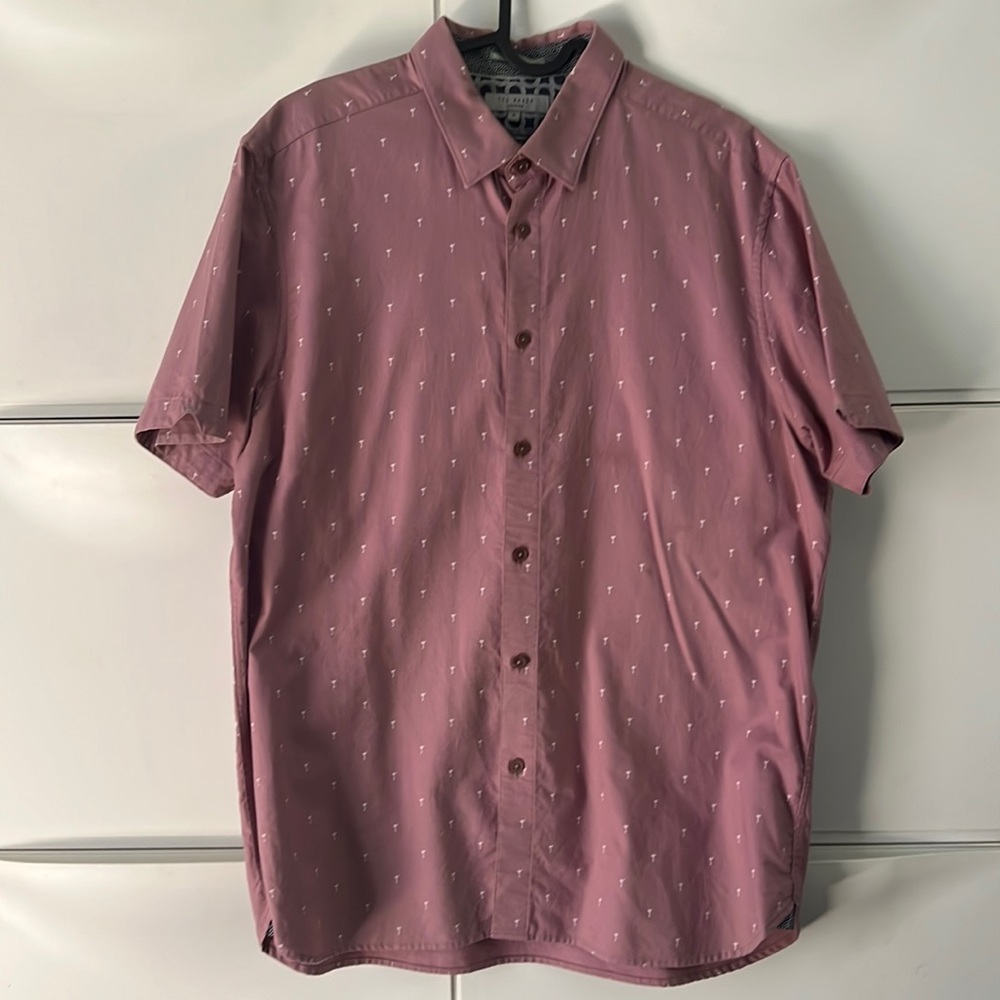 Men’s Short Sleeve Button Down